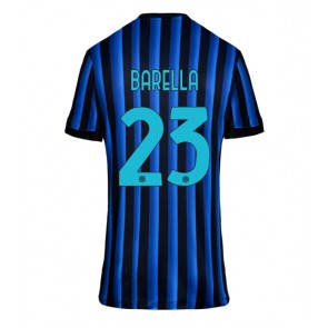 Inter Milan Nicolo Barella #23 Hemmatröja Dam 2025-26 Kortärmad Inter Milan Nicolo Barella #23 Hemmatröja Dam 2025-26 Kortärmad